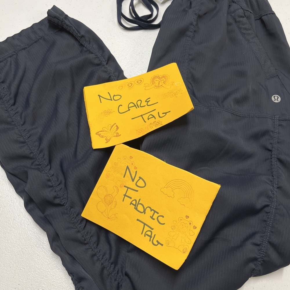 Lululemon Studio Dance Pants Blue Pull On Ruched Straight Leg Lounge Comfort - Picture 14 of 14